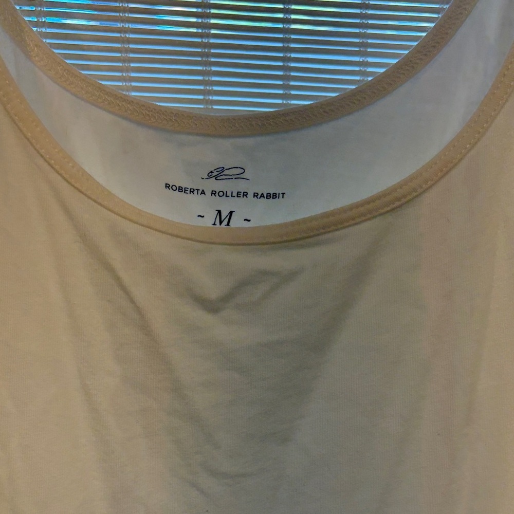 Roberta Roller Rabbit women’s white tank slip dress